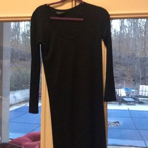 Ralph Lauren Long Aline dress. Modal in black